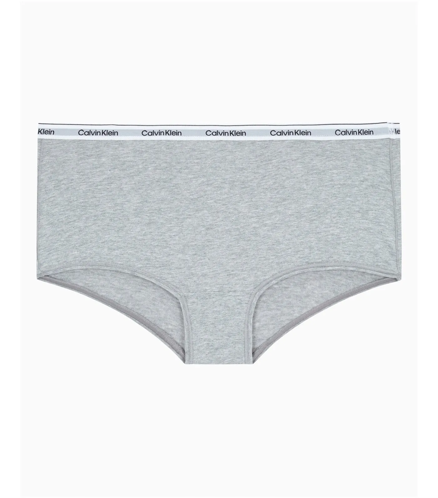 Modern Logo Boyshort Gray