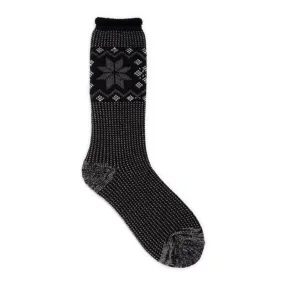 Muk Luks Unisex One Size Fits Most Heat Retainer Socks Multicolored