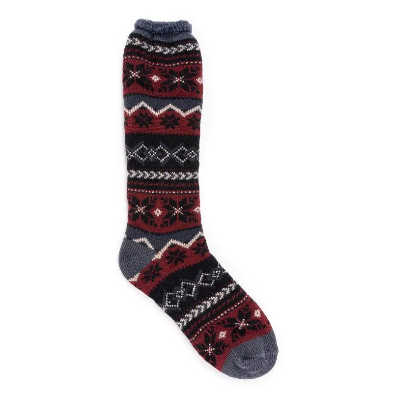 Muk Luks Unisex One Size Fits Most Heat Retainer Socks Multicolored