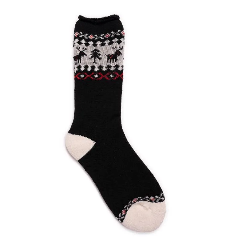 Muk Luks Unisex One Size Fits Most Heat Retainer Socks Multicolored