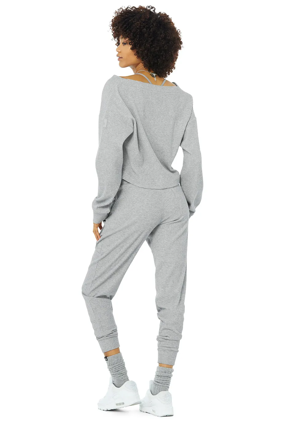 Muse V-Neck Pullover & Muse Sweatpant Set