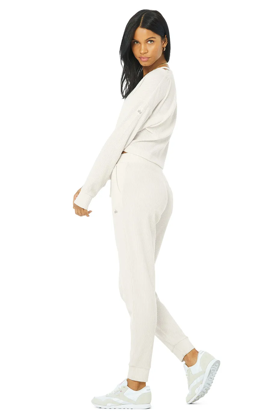 Muse V-Neck Pullover & Muse Sweatpant Set