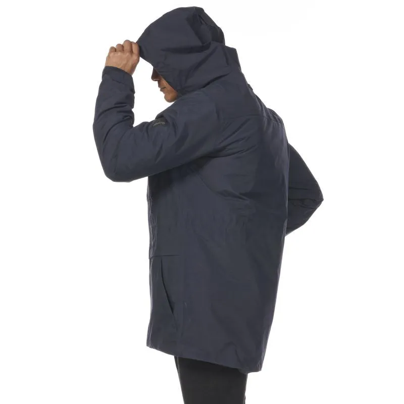 Musto Marina 3 in 1 Mens Waterproof Parka Jacket - Navy