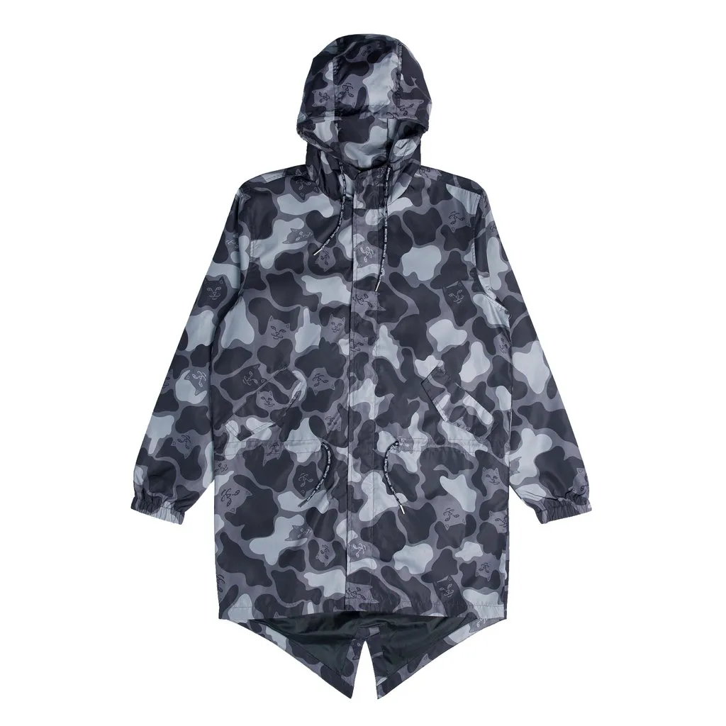 Nerm Camo Fishtail Parka (Blackout Camo)