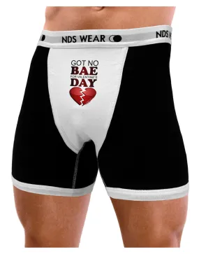 No Bae For Valentine's Day Mens Boxer Brief Underwear