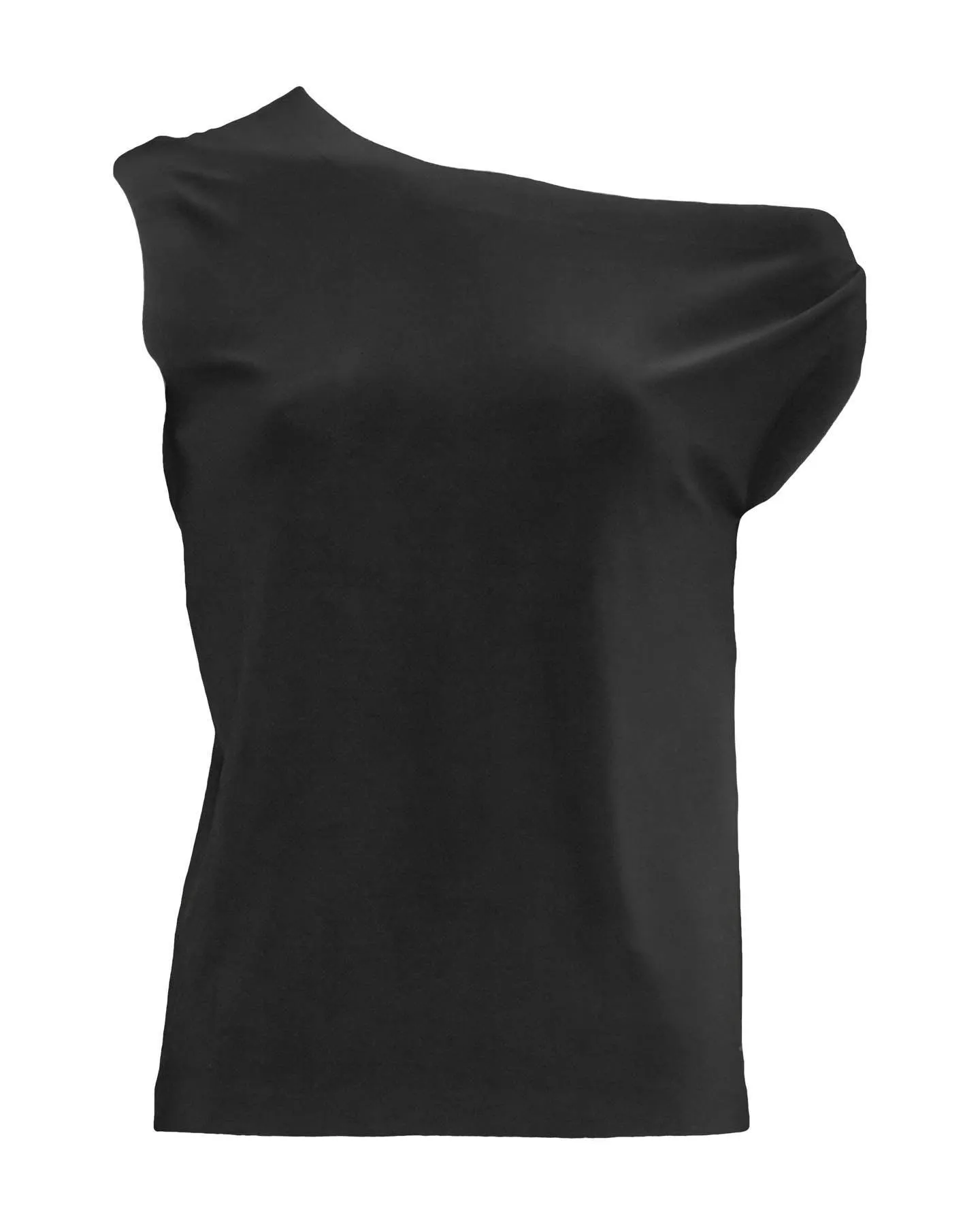 Norma Kamali Drop Shoulder Sleeveless Top