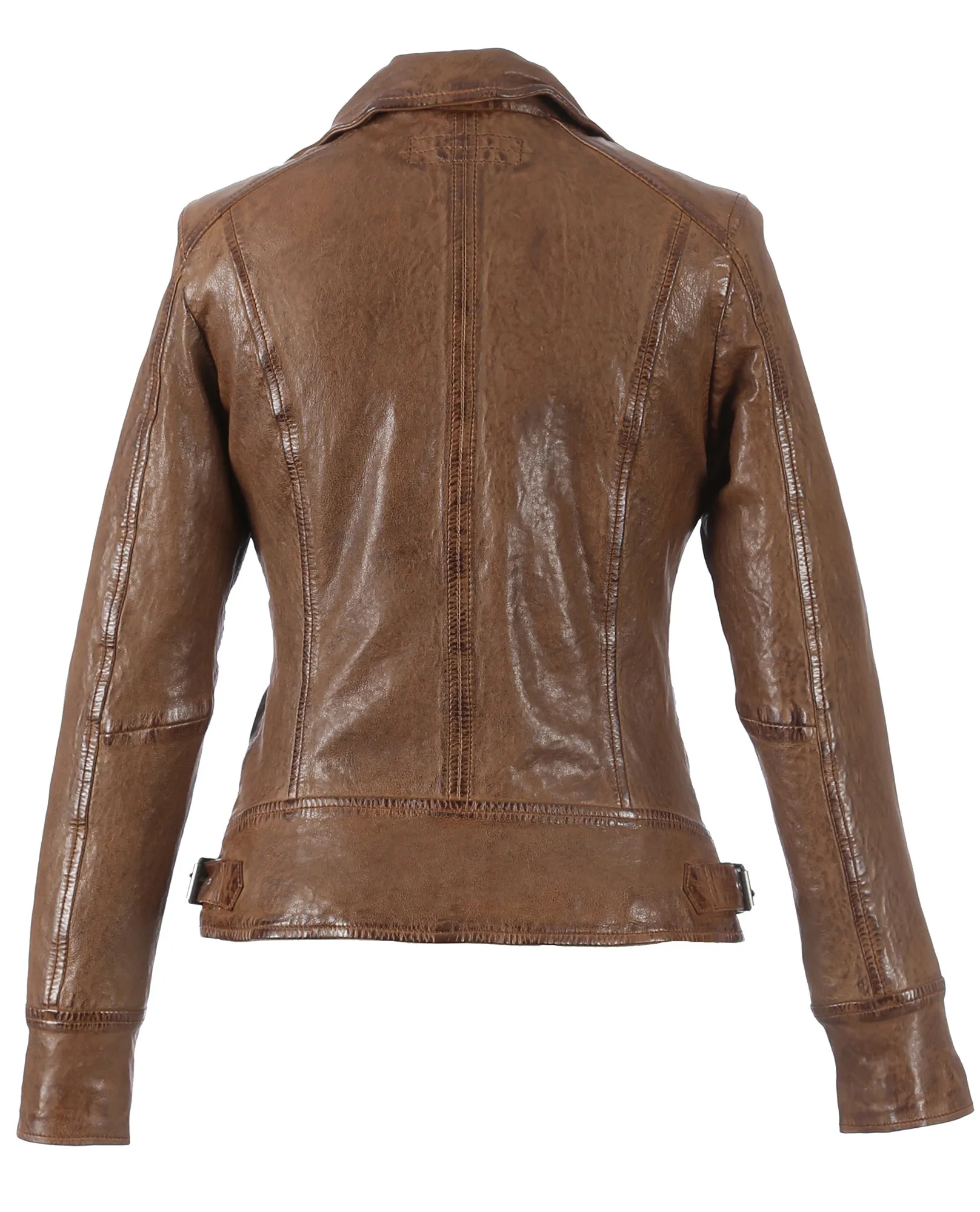 Oakwood Video Tan Leather Jacket