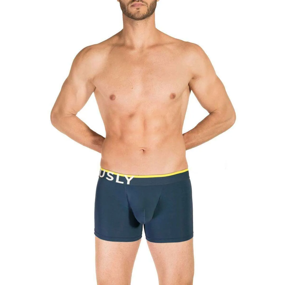 Obviously EveryMan AnatoMAX Boxer Brief 3inch Leg - Nautical Navy