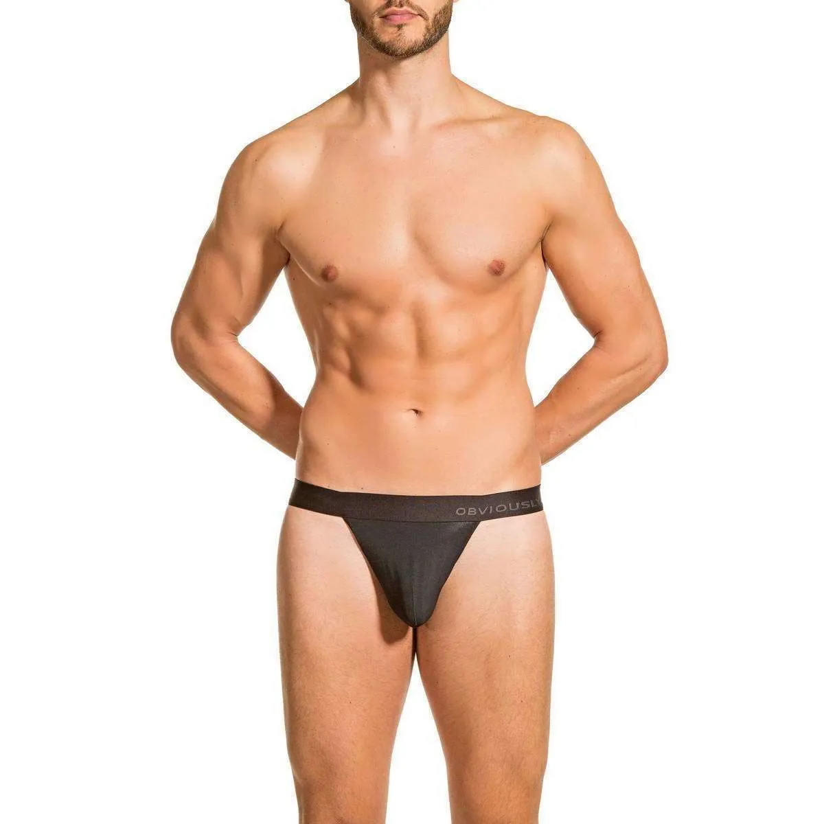 Obviously Primeman AnatoMAX Jockstrap - Black