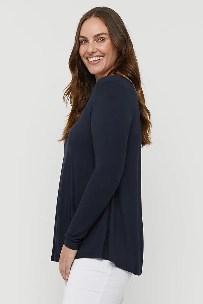 Paige Top - Dark Navy