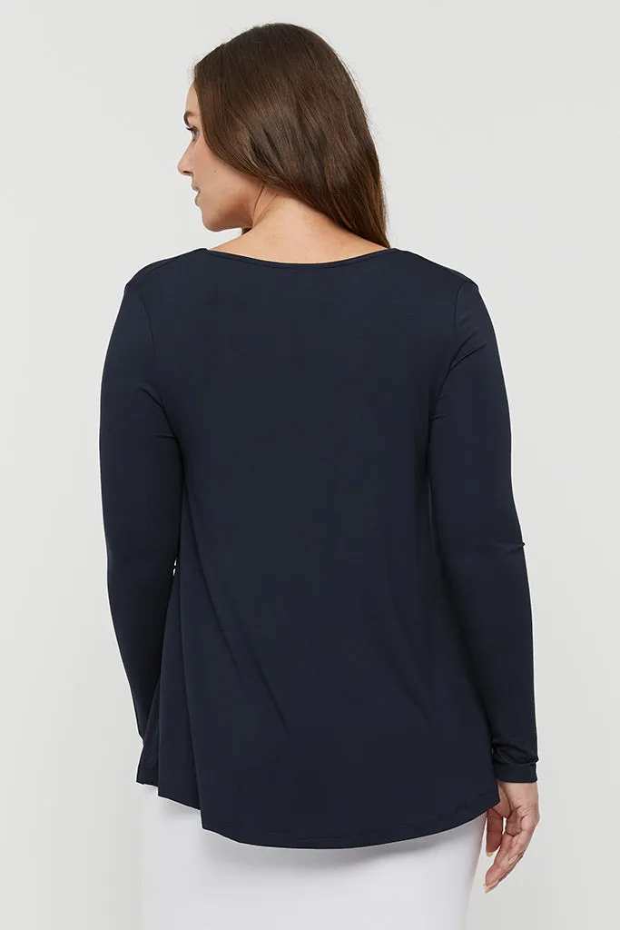 Paige Top - Dark Navy