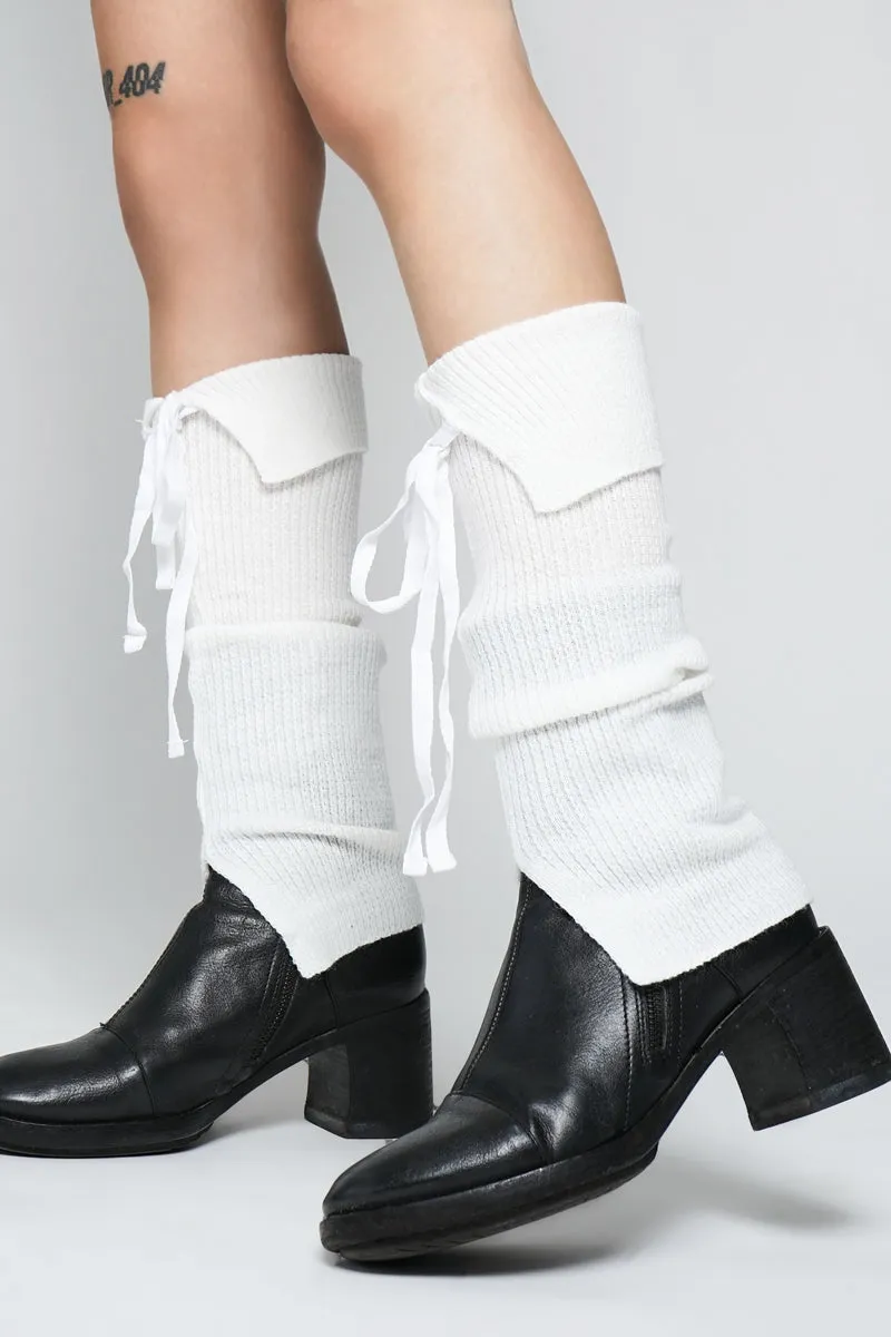 Pearly Ballet Leg Warmers