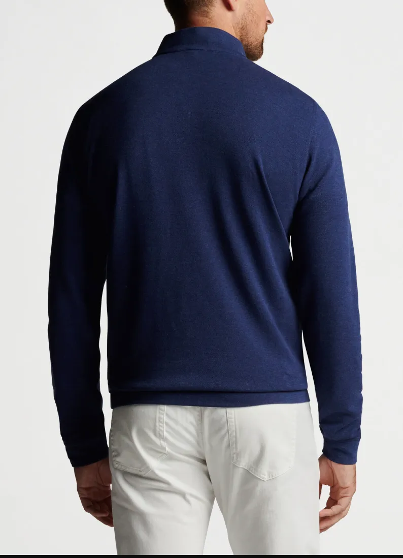 Peter Millar Crown Comfort Custom Quarter Zips, Navy