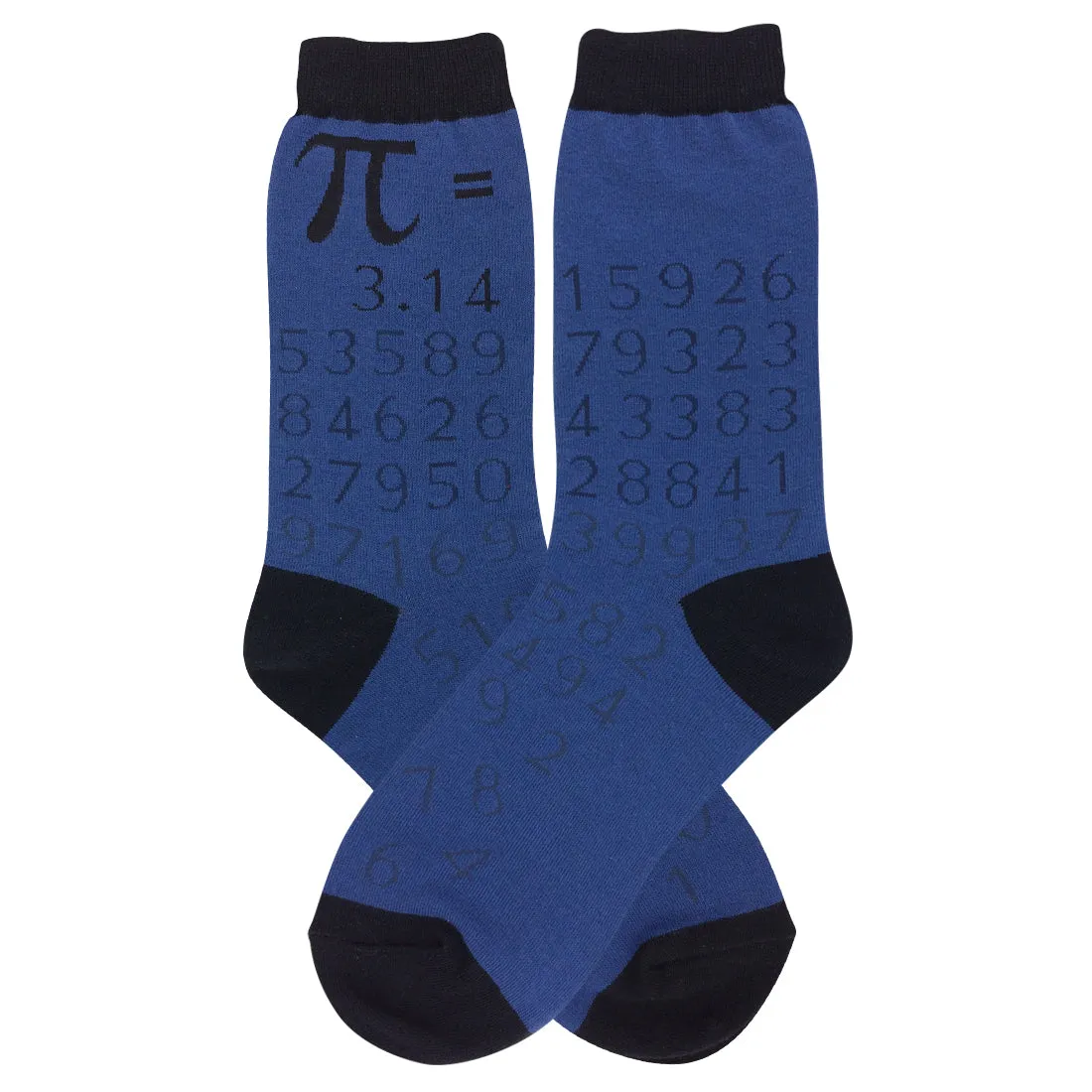 Pi (Blue) Women's Crew Socks