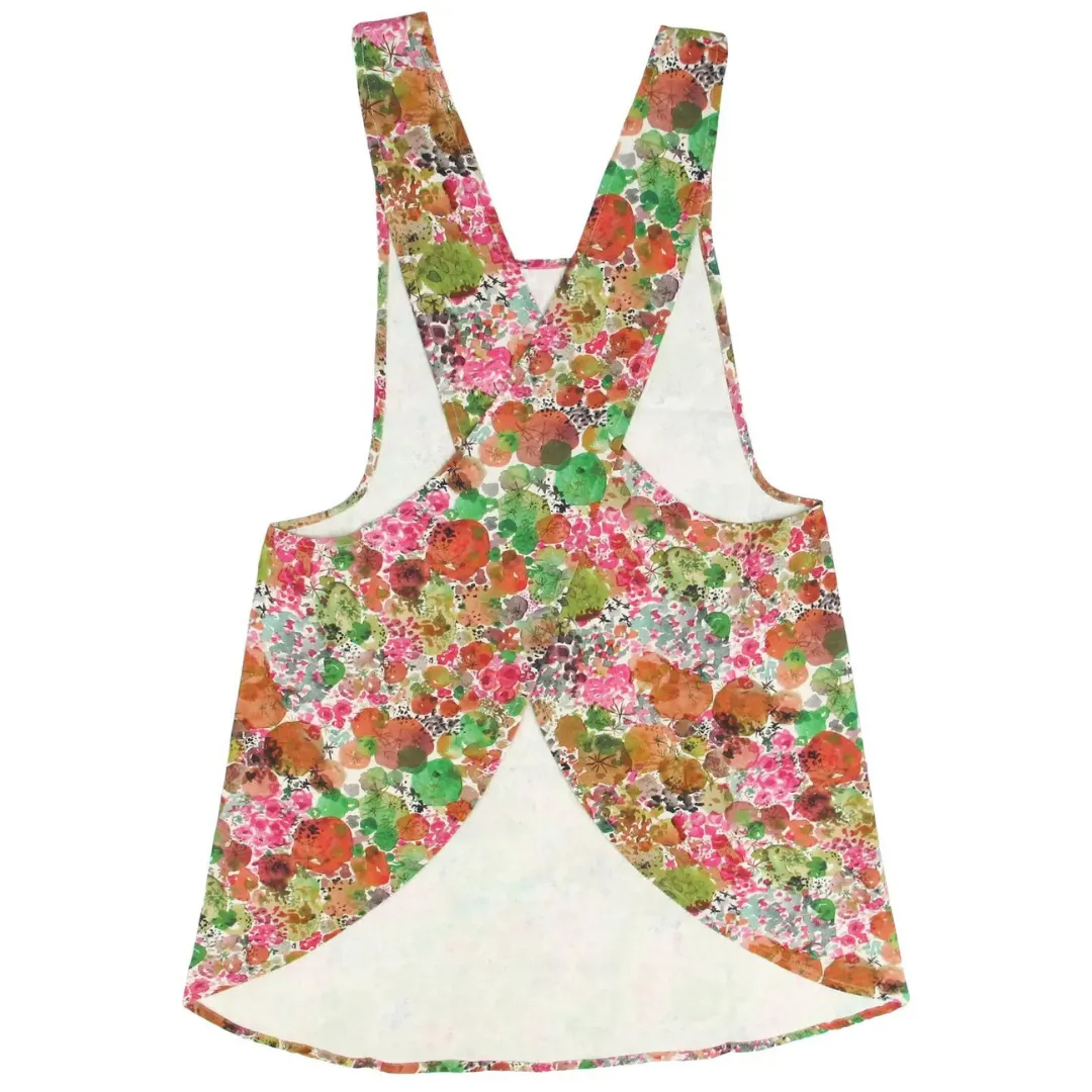 Pinafore Apron {Moss}