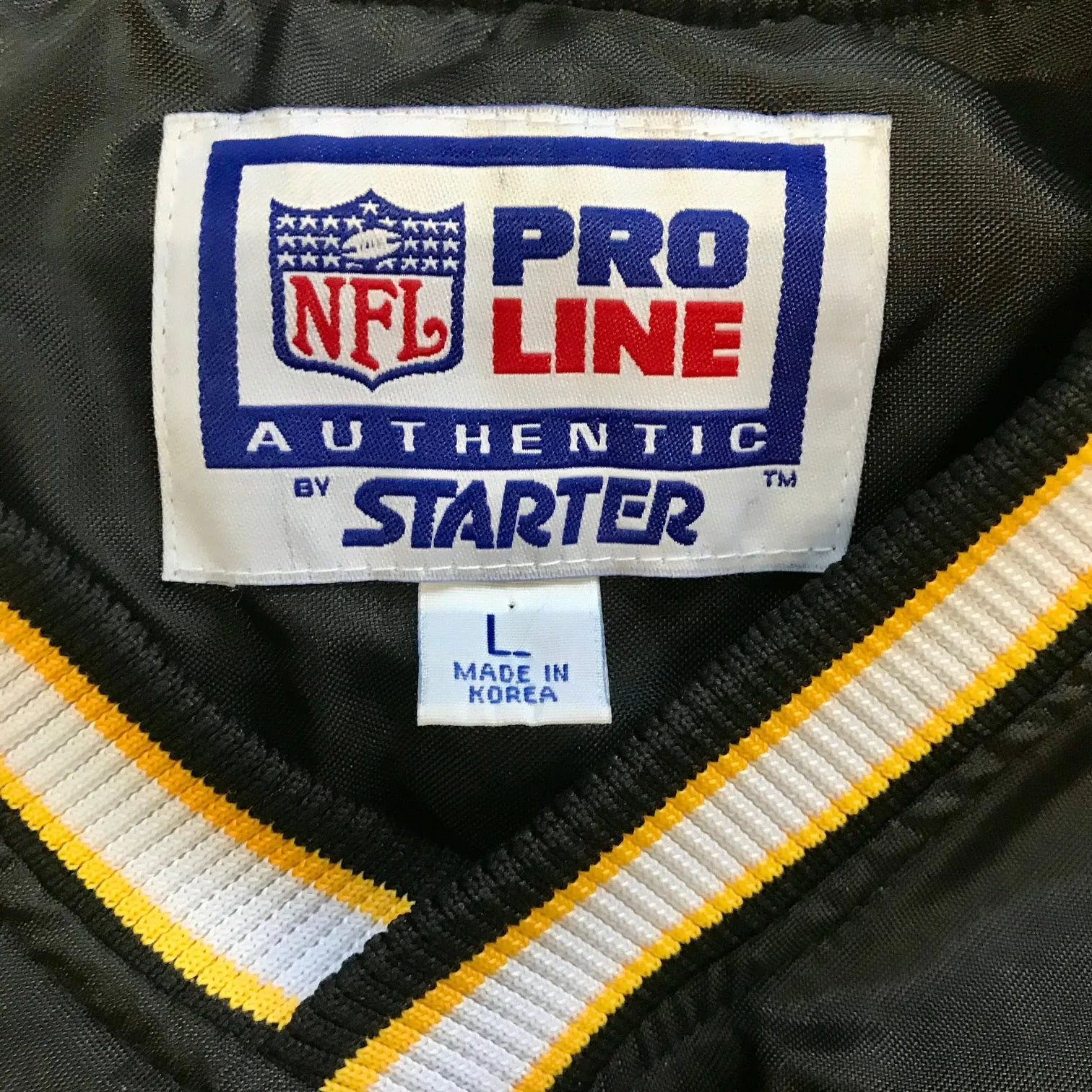 Pittsburgh Steelers Pullover STARTER Pro Line Jacket