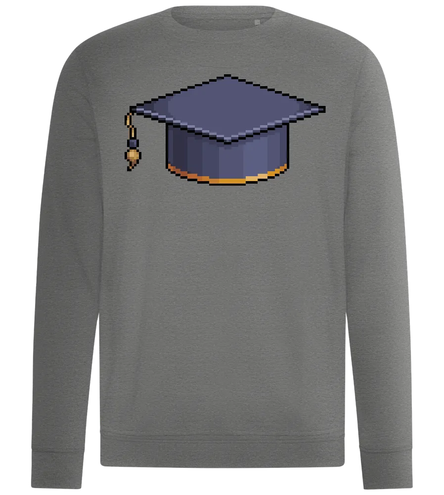 Pixel Graduation Cap Design - Comfort unisex sweater