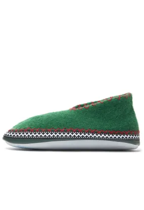 Plakolm Austrian Hut Slippers - Green