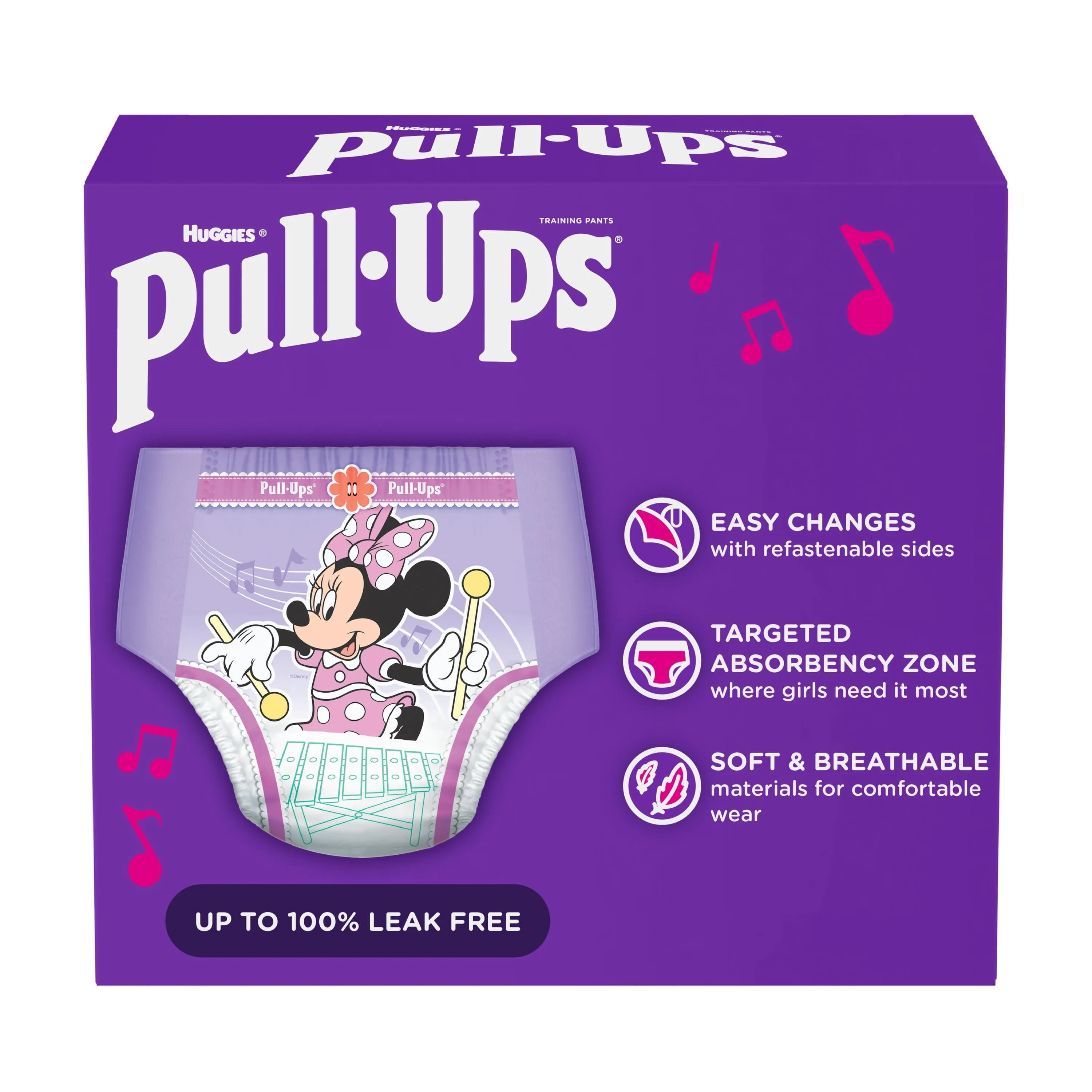 Pull-Ups Girls' Potty Training Pants, 5T-6T (50  lbs), 48 Count