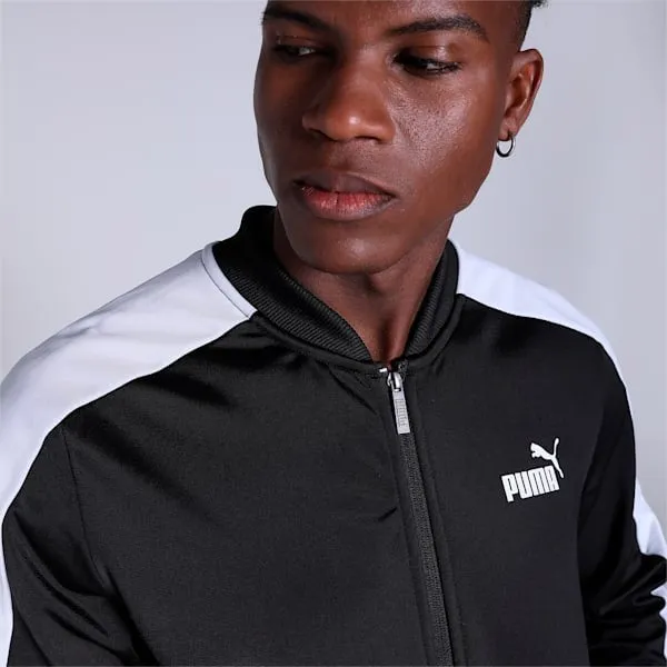 PUMA Men Baseball Tricot Regular Fit Casual Track Suit