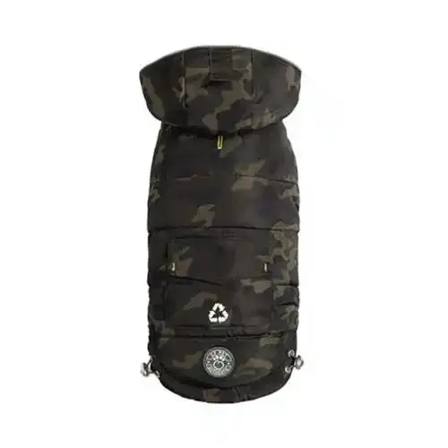 Recycled Camo Dog Parka Jacket