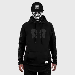 Rep Life On Two Scoop Pullover Hoodie {Black on Black}