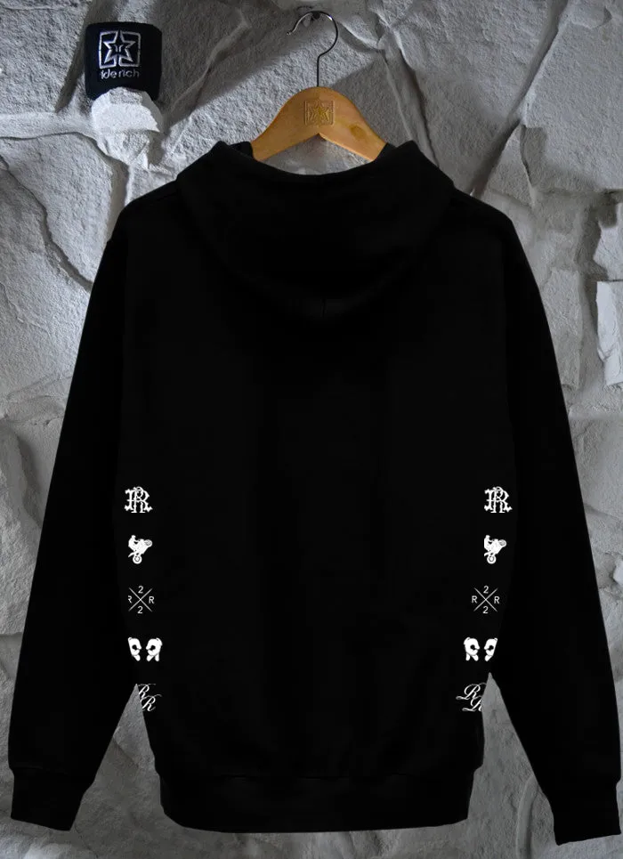 Ride Rich Tag Pullover Hoodie {Black}