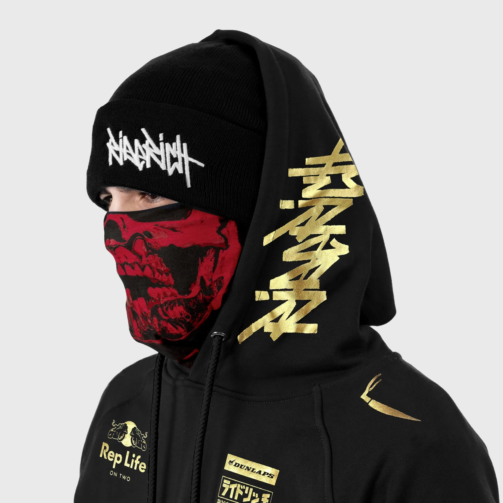 RR Racing Scoop Pullover Hoodie {Gold on Black}