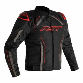 RST S1 Textile Waterproof Motorcycle Jacket - Black, Grey, Red