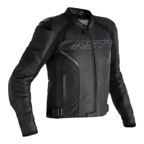 RST Sabre CE Mens Leather Jacket - Black