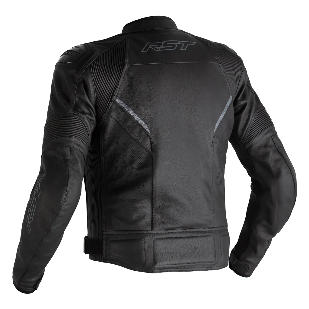 RST Sabre CE Mens Leather Jacket - Black