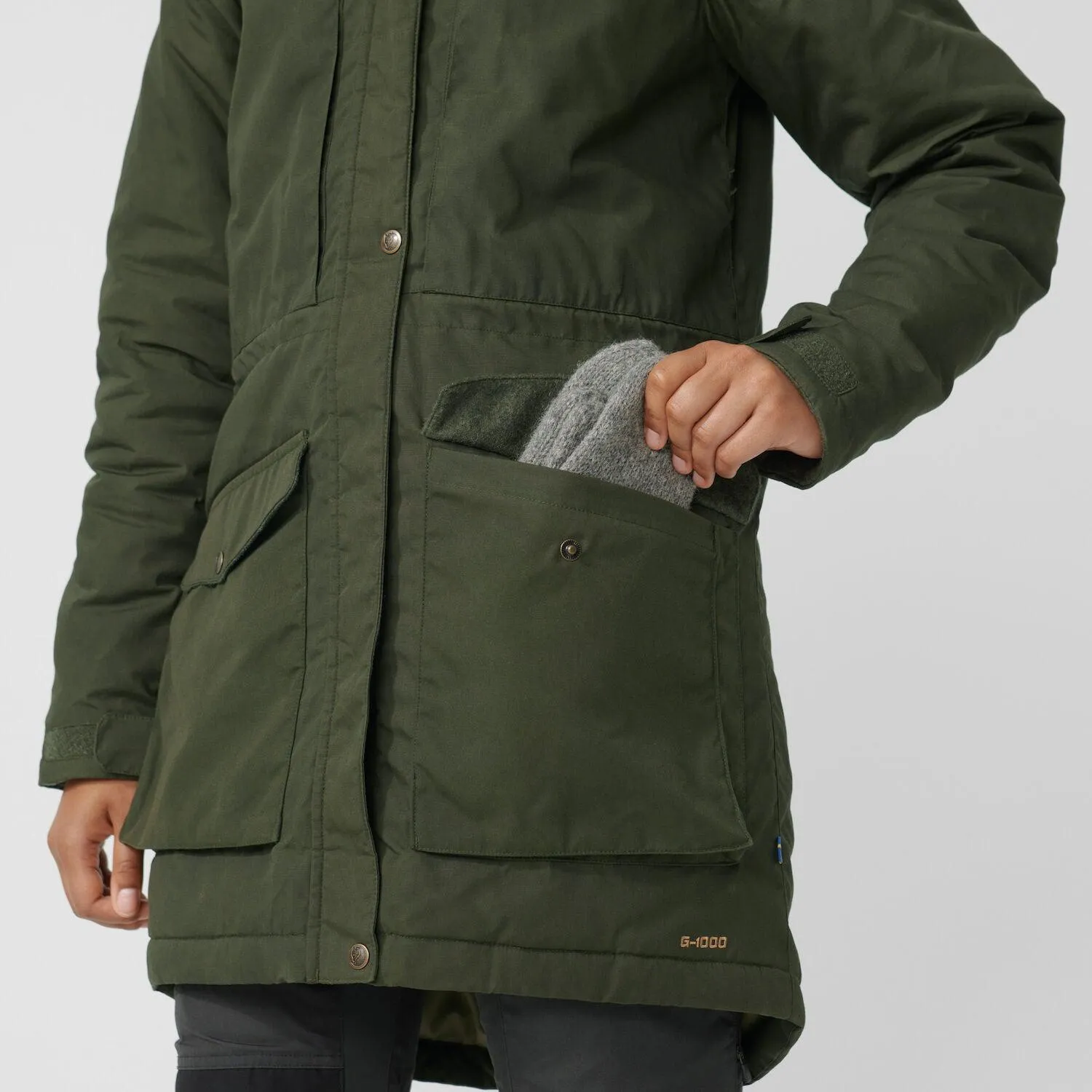 Singi Wool Padded Parka W