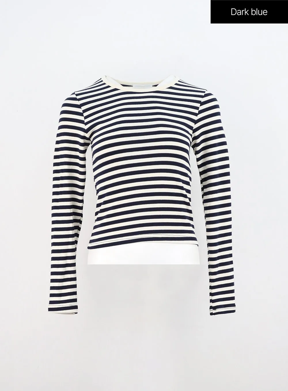 Slim Fit Striped Long Sleeve Top ON309