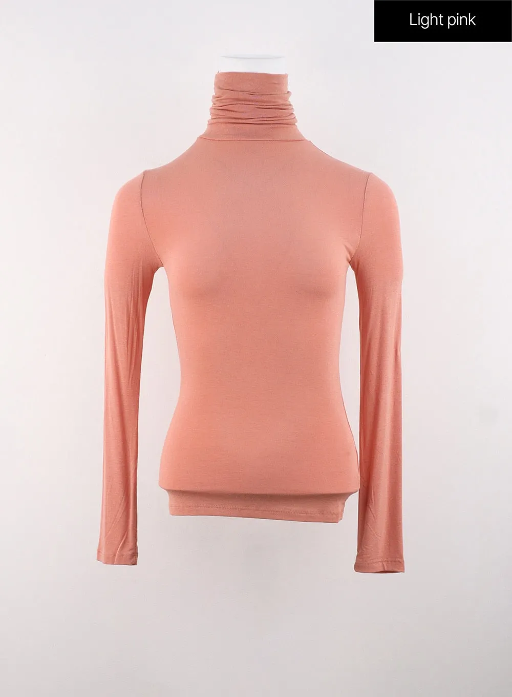 Slim Fit Turtle Neck Top IS320