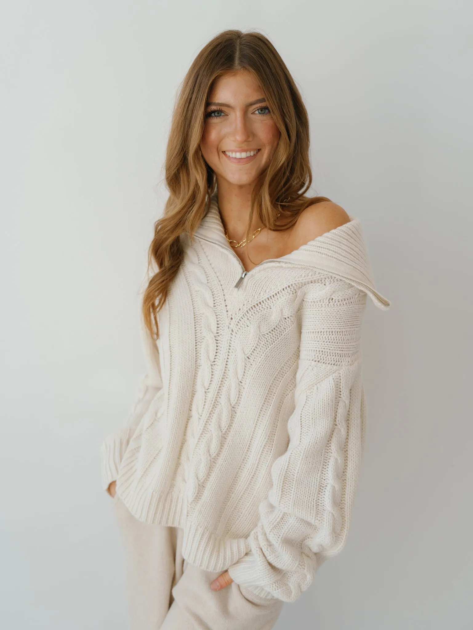 Soft Horizon Sweater