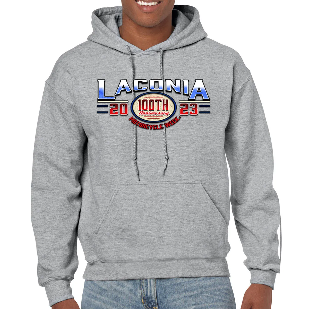 SPECIAL EDITION 2023 Laconia Motorcycle Rally One Eyed Jack's Saloon Weirs Beach Bear Pullover Hoodie