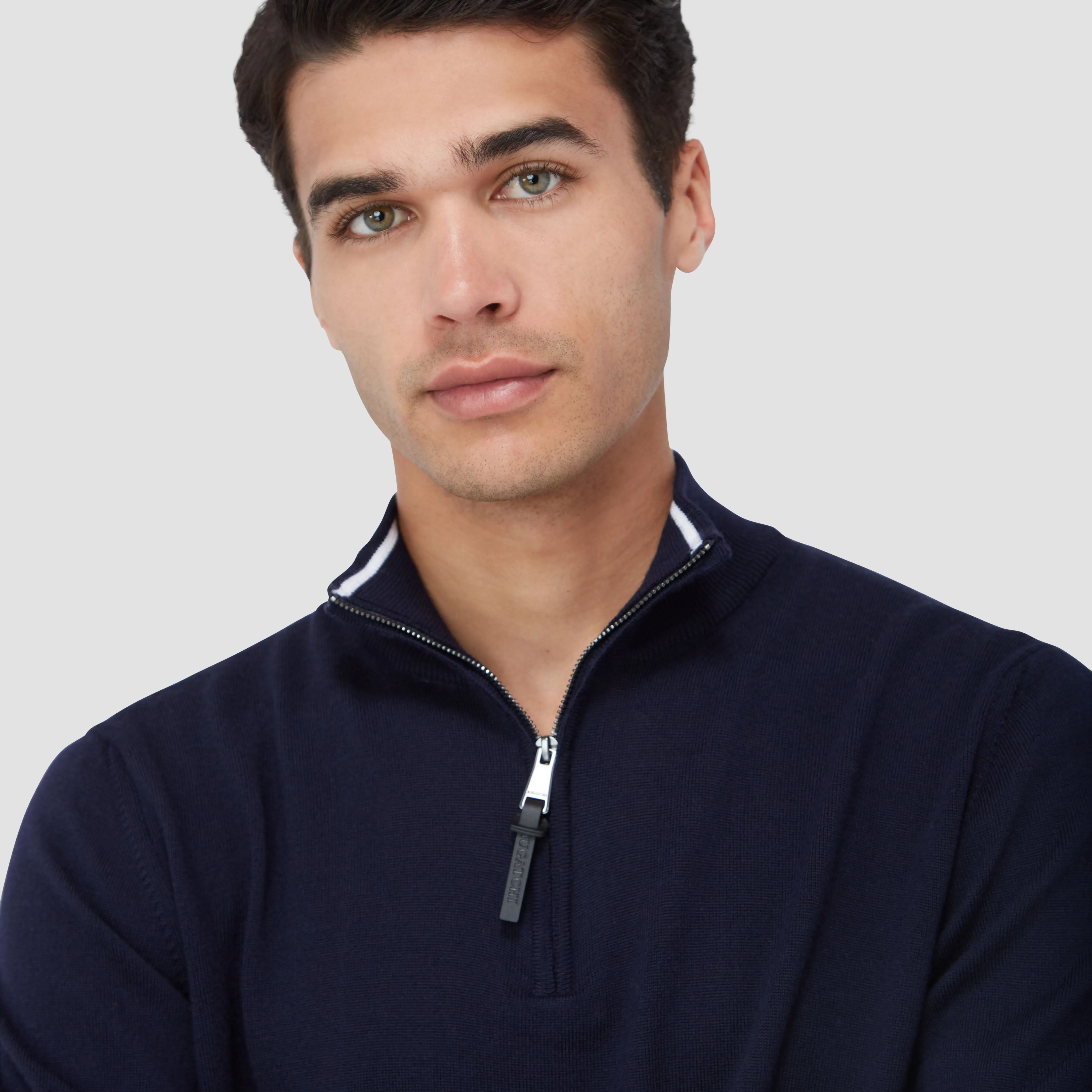 Spencer Quarter-Zip Super Merino Sweater