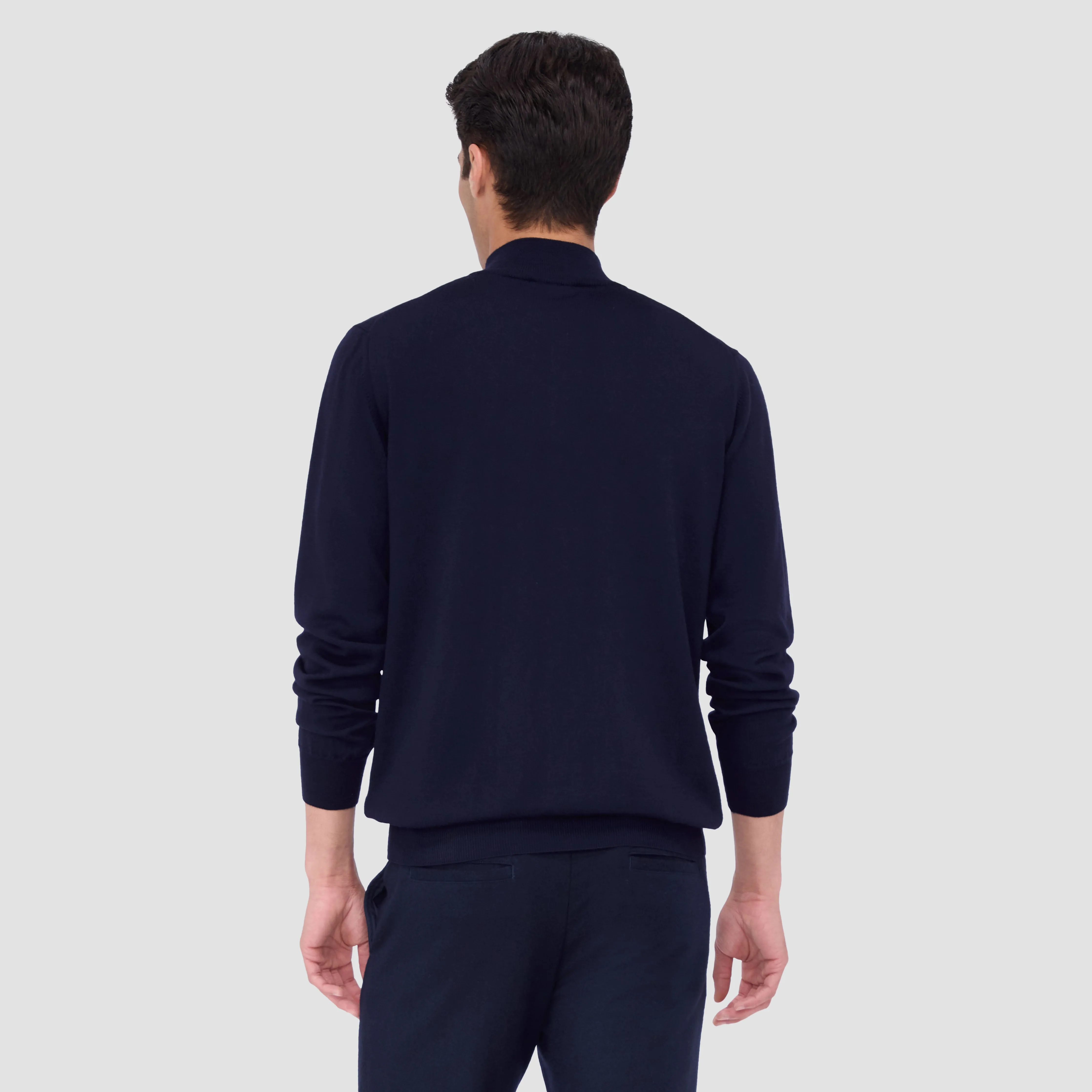 Spencer Quarter-Zip Super Merino Sweater