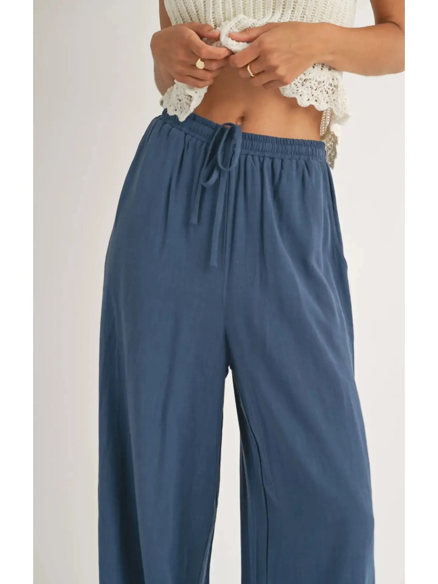 Sugarloaf Elastic Waist Pants