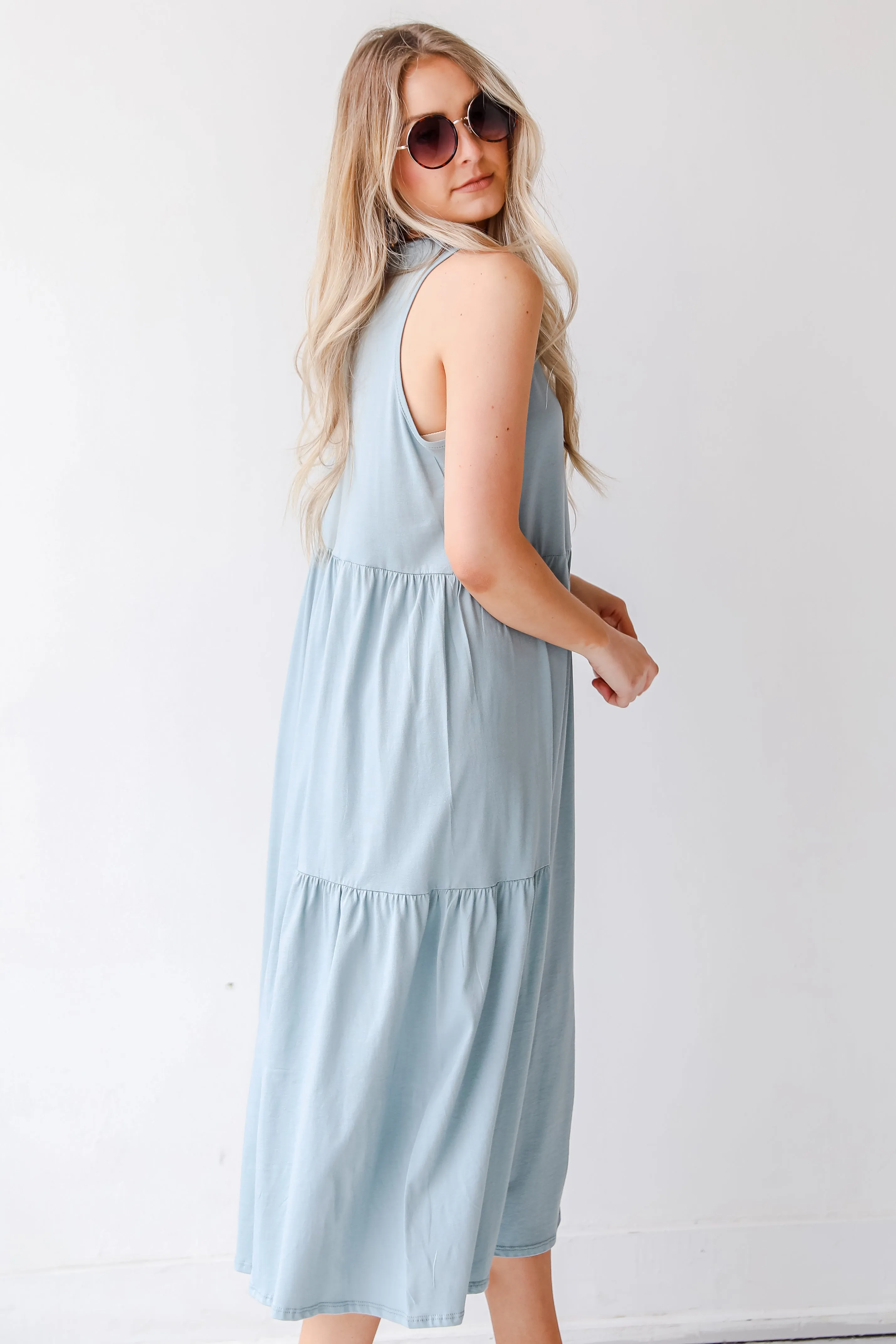 Take You There Tiered Maxi Dress