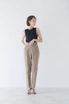 テーパードベルトパンツ｜TAPERED BELT PANTS