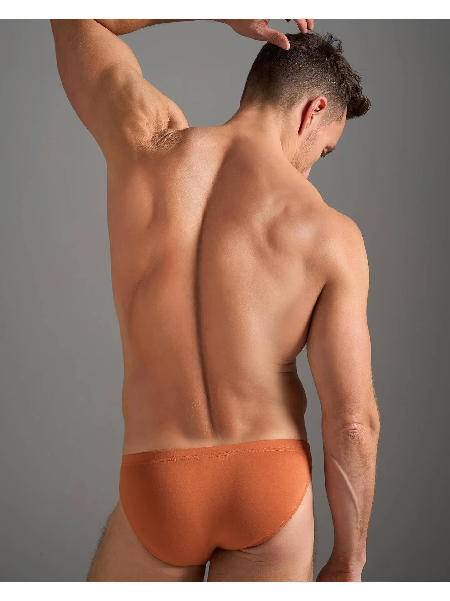 TEAMM8 Body Bamboo Bikini Brief - Burnt Sienna