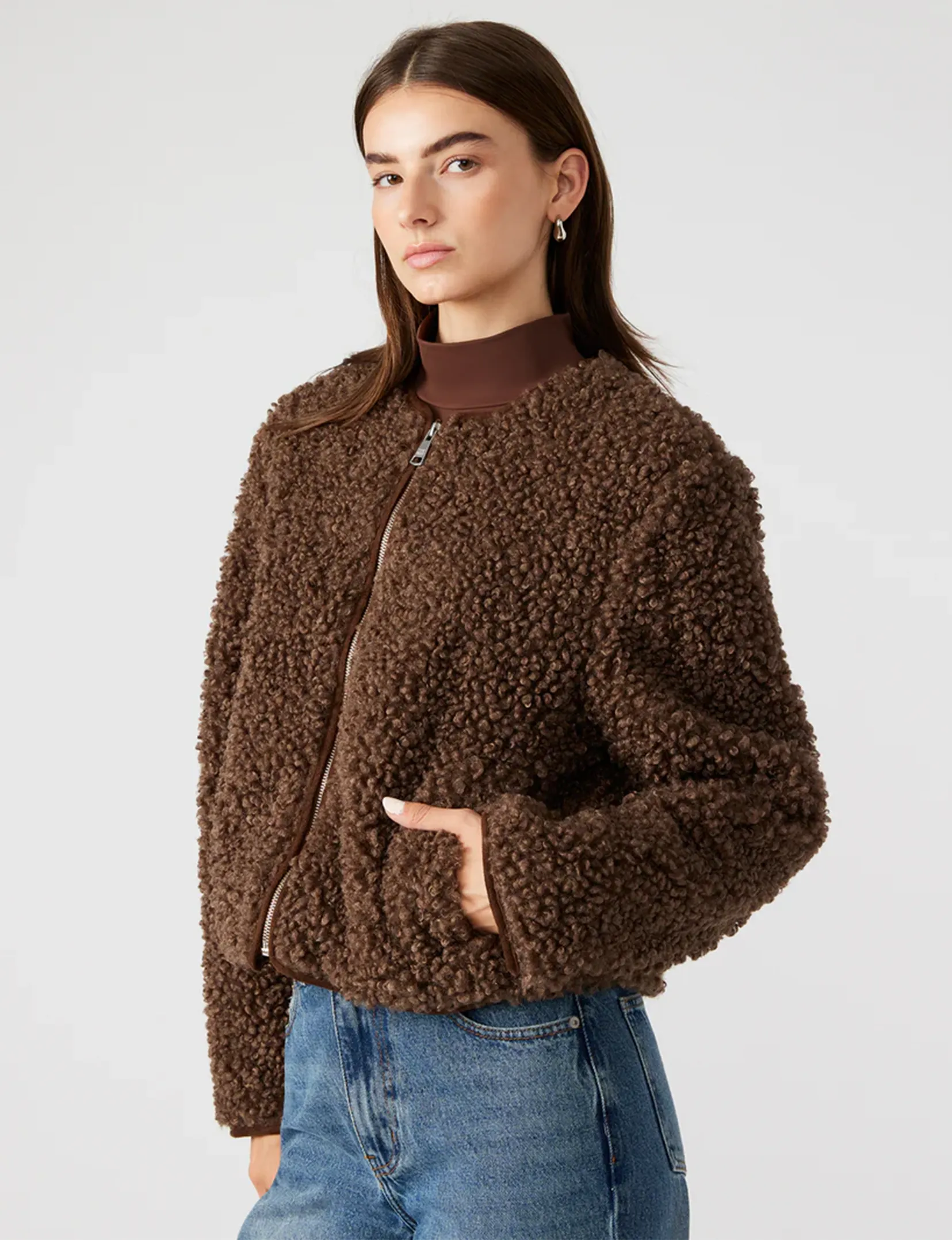 Teddy Jacket, Mocha