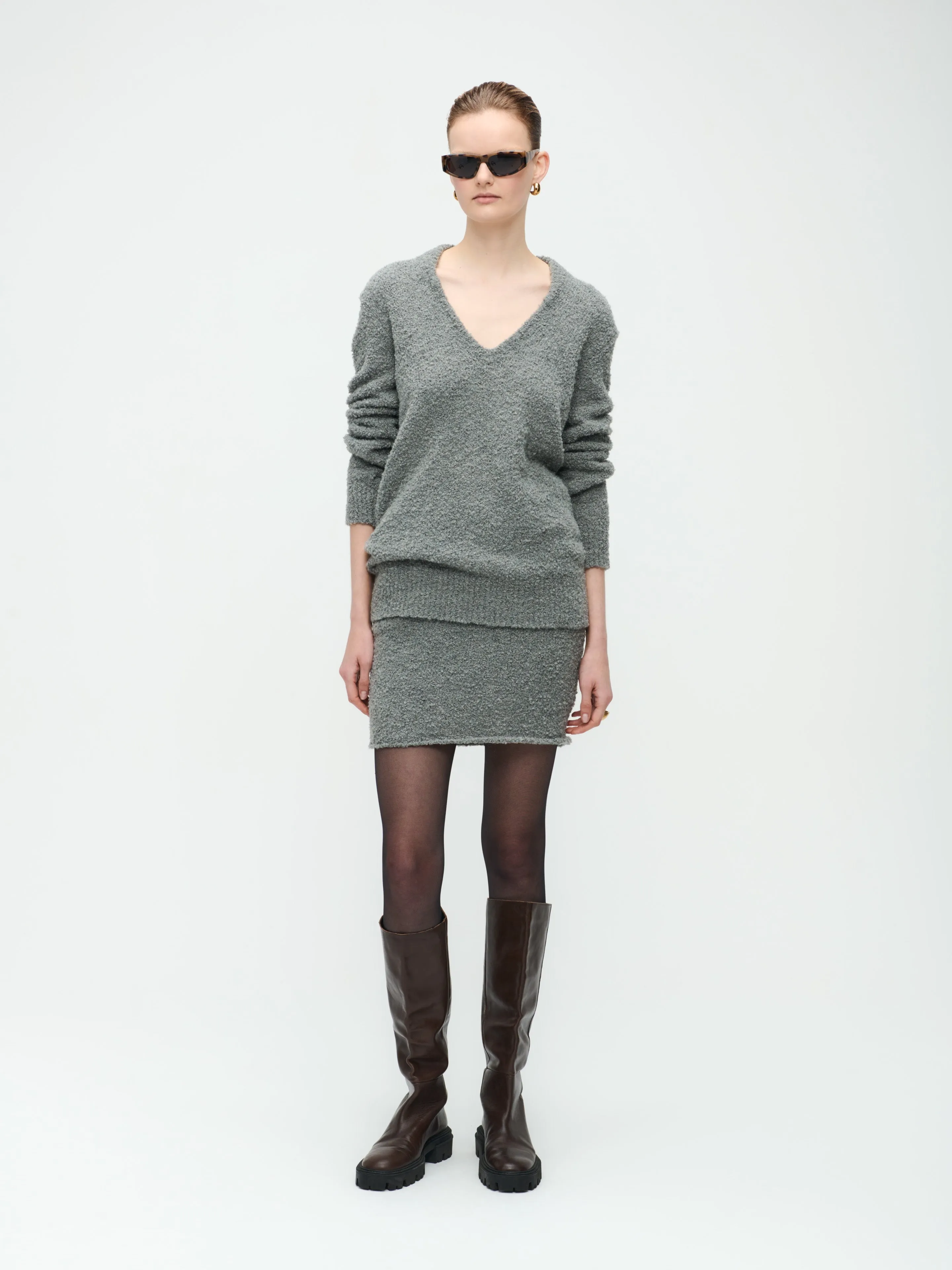 Teddyna Pullover | Grey