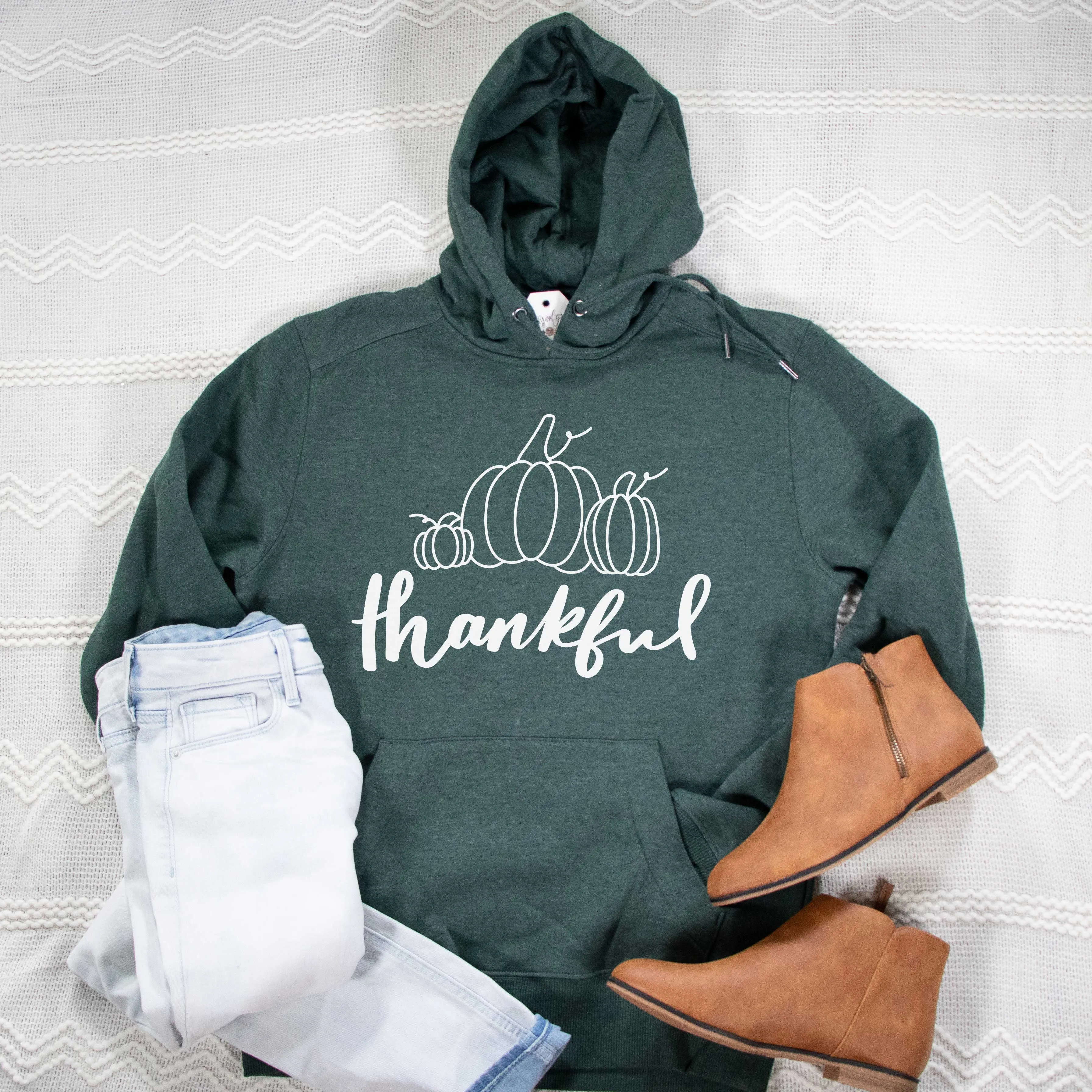 Thankful Pumpkins Classic Hoodie