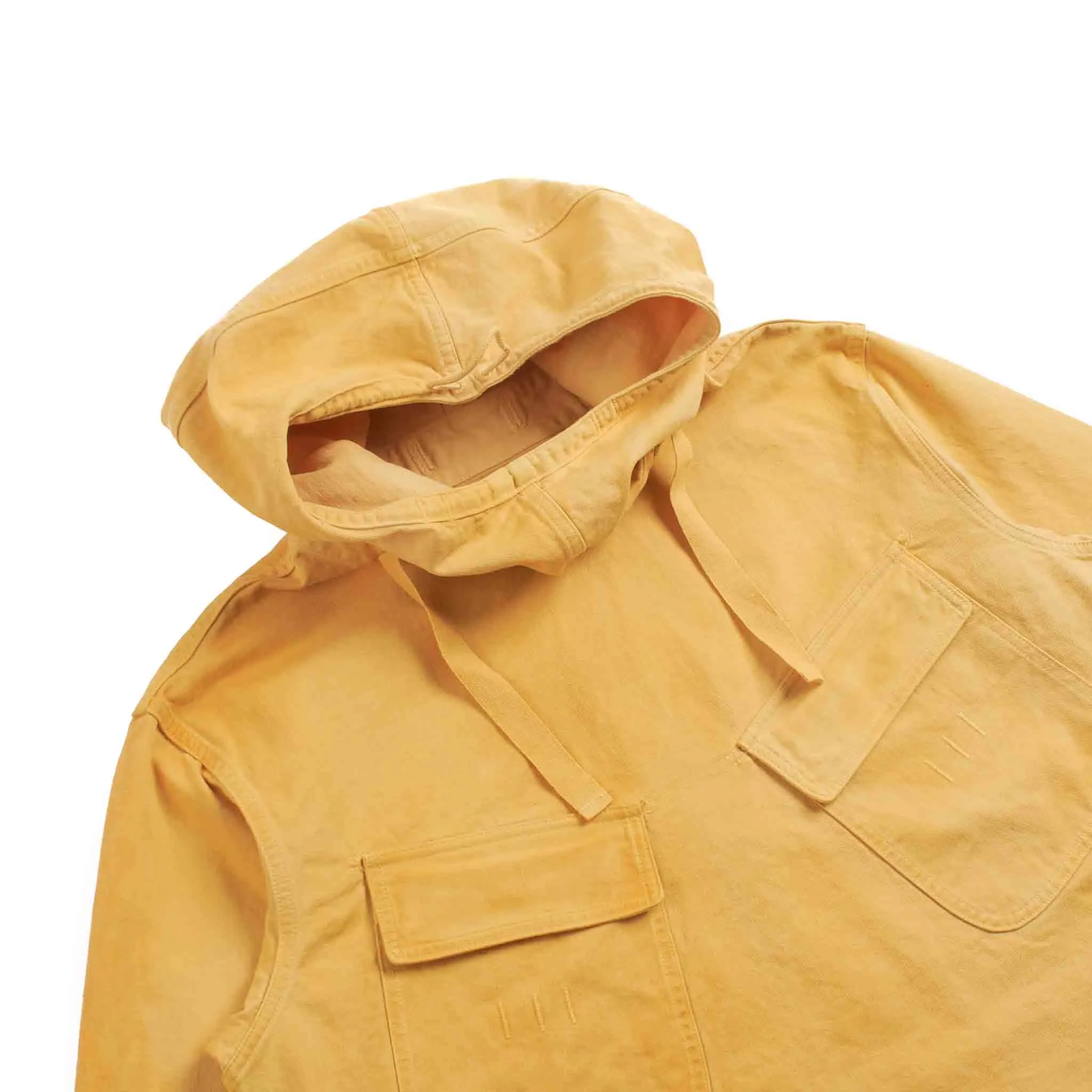 The Real McCoy's MJ21022 USN Salvage Smock Parka (Over-Dyed) Yellow