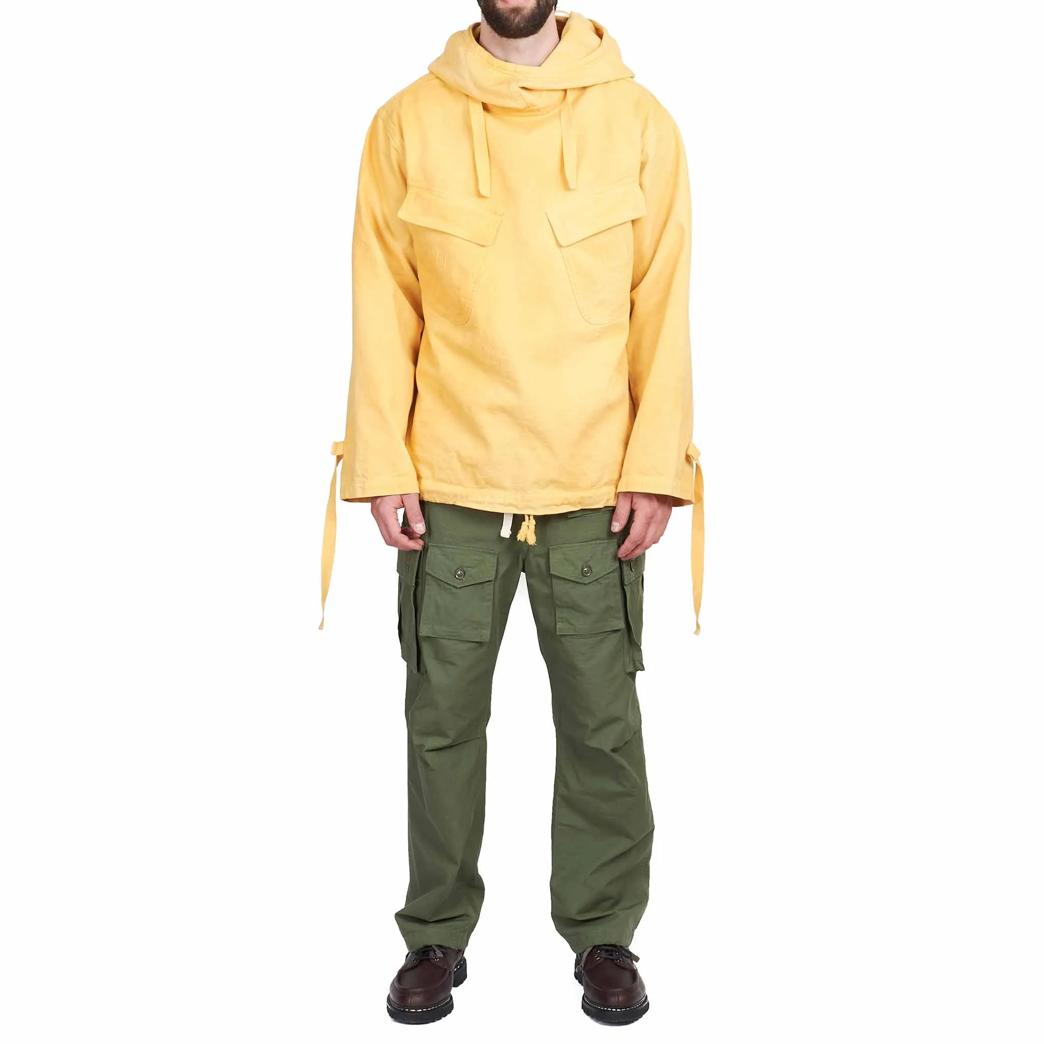 The Real McCoy's MJ21022 USN Salvage Smock Parka (Over-Dyed) Yellow