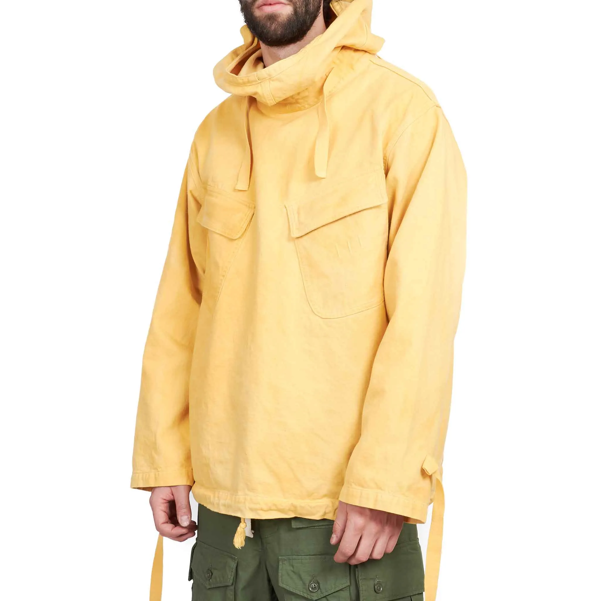 The Real McCoy's MJ21022 USN Salvage Smock Parka (Over-Dyed) Yellow