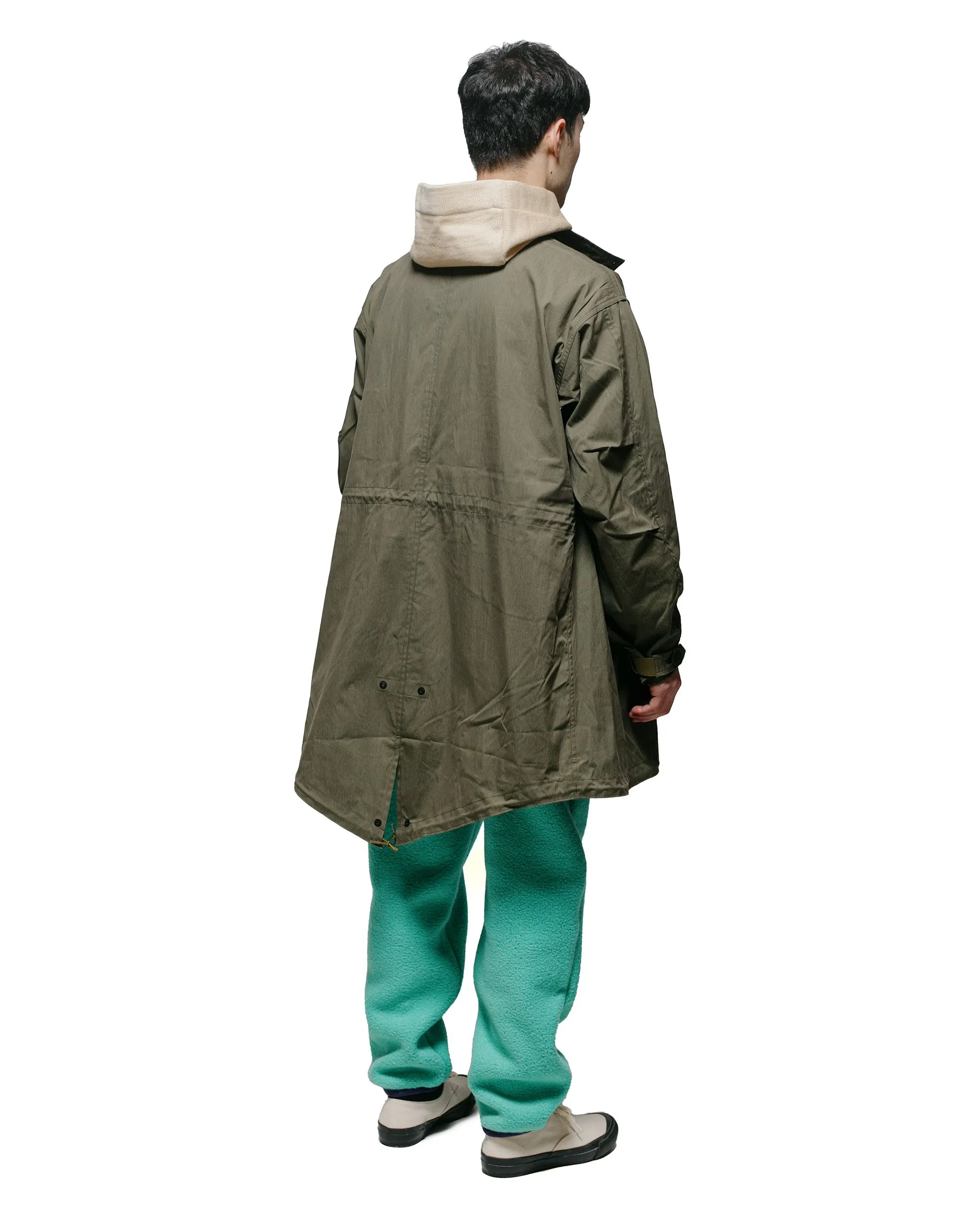 The Real McCoy's MJ21111 Parka, Man's M-65 Olive