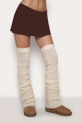 Thigh High Rib Leg Warmers